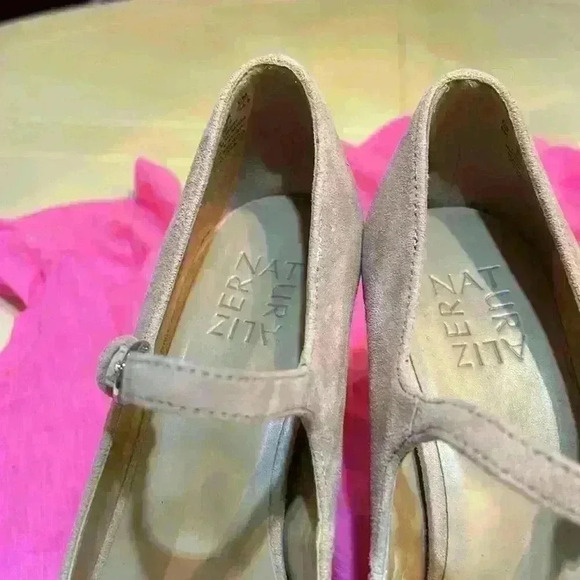 NATURALIZER TALISSA PUMP size 8M beige suede - Picture 3 of 7